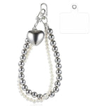 ZORBES® Cell Phone Lanyard, Pearl Beaded Cell Phone Wrist Strap Lanyard, Universal Cell Phone Lanyard Lanyard for Loss Prevention, Safe and Stylish