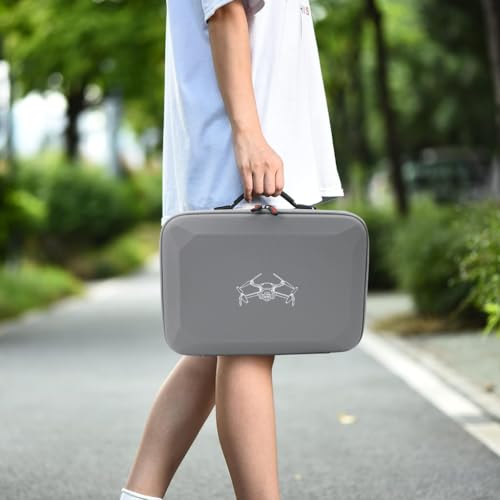 ZORBES® Estuche de transporte para DJI Mini 4 Pro con correa para el hombro y asa Bolsa de accesorios Estuche de almacenamiento para DJI Mini 4 Pro Estuche de viaje para DJI Mini 4 Pro y controlador