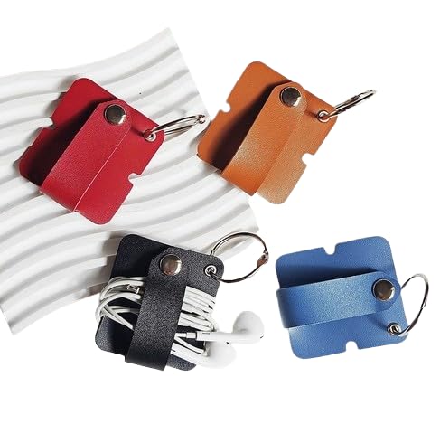 ZORBES® Headphone Case Cord Organizer Wrap Winder Headset Keeper Cord Manager