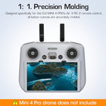 ZORBES® Silicone Case for DJI Air 3 RC 2 Remote Controller Protective Cover Sleeve Anti-Slip Mini 4 Pro Accessories 2 PCS