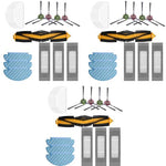 Verilux® Replacement Accessories for Ecovacs Deebot N10 OZMO T8 T9 PRO AIVI Robot Vacuum 3 PCS