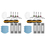 Verilux® Replacement Accessories for Ecovacs Deebot N10 OZMO T8 T9 PRO AIVI Robot Vacuum 2 PCS