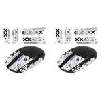 Verilux® Mouse Grip Tape for Logitech G102 G304 Gaming Mouse Skin Pre-Cut Self-Adhesive Fashion Sweat-Proof (Mouse Not Included) 2 PCS