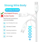 Verilux® 16.4Ft Micro USB Extension Cable A to Charging for Security Camera Compatible with Wyze Cam Pan Xiaomi Home EZVIZ Enabled Devices 3 PCS