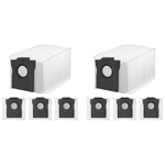 Verilux Dust Collector Bags for Dreame L10s Pro Ultra X30 X40 L40 featuring Large 196x108x139mm Size | 8PCS Robust Design