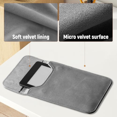 ZORBES® Sleeve Case for 7" Kindle Paperwhite and Kindle Colorsoft Signature Edition (2024 Released), PU Protective Pouch Bag Case Cover for Kindle Paperwhite 11th Generation 2021