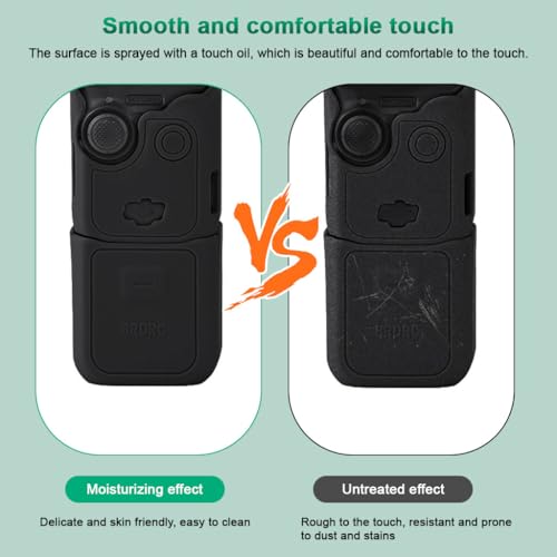 ZORBES® Silicone Protective Case for DJI OSMO Pocket 3, Protective Cover Handheld Gimbal Action Camera Accessories, Full Protection, Camera Lens Cover, Osmo Pocket 3 Accessories Protector