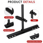 ZORBES® GPU Support Bracket, Adjustable Graphics Card Holder with Base, Vertical Pole, and Level, Anti-Sag Aluminum Alloy Mount with Screws for Heavy GPUs