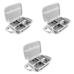 ZORBES® Carrying Case for DJI Mini 4 Pro RC 2 Storage Accessories with Shoulder Strap Portable Travel Bag for Controller 3 PCS