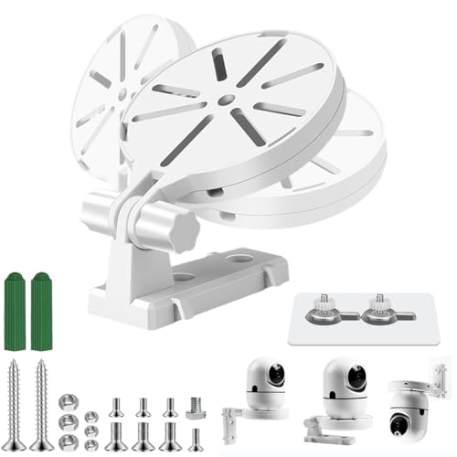 ZORBES® 2 pcs Security Camera Wall Mount Adjustable Camera Stand