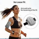 ZORBES® Armband for Mobile Phone Running, Waterproof Reflective Phone Holder for Running for iPhone 14, 13, 12, Large Capacity Arm Band with Card Holder, Adjustable Non-Slip Arm Strap 3 PCS