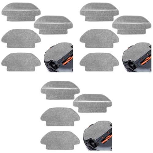 Verilux® Mopping Cloth for Mi Robot Vacuum Cleaner S10 Microfiber Absorbent Wet Dry Use Mop Cloth Replacements 3PCS