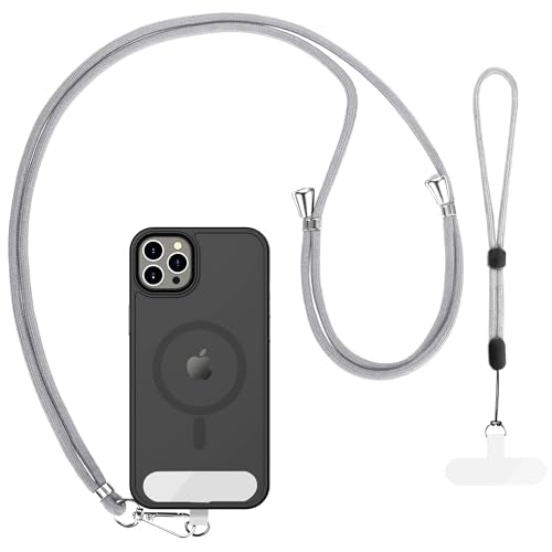ZORBES® Phone Neck Strap and Wrist Strap Adjustable Nylon Phone Sling Strap with Attachment Insert Quick Release Phone Strap Phone Shoulder Strap Universal Phone Strap Lanyard