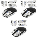 Verilux® Mouse Grip Tape for Logitech G102 G304 Gaming Mouse Skin Pre-Cutted Self-Adhesive Fashion Sweat-Proof (Mouse Not Included) 3 PCS