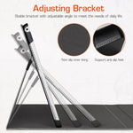 ZORBES® Tablet Cover for Surface Pro 9 10 11 13 inch PU Leather Case 2 in 1 with Anti-Slip Lining Stylus Pen Design Fashion Embossing for 3PCS