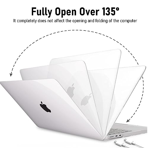 ZORBES® Laptop Cover Compatible with 15 Inch MacBook Air M4 A3241 M3 A3114 M2 A2941 2025 2024 2023 Release Hard Shell Case with Keyboard Screen Clear Plastic Protector