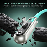 Verilux 240W PD L-Shape Fast Charging Cable with Built-in Stand
