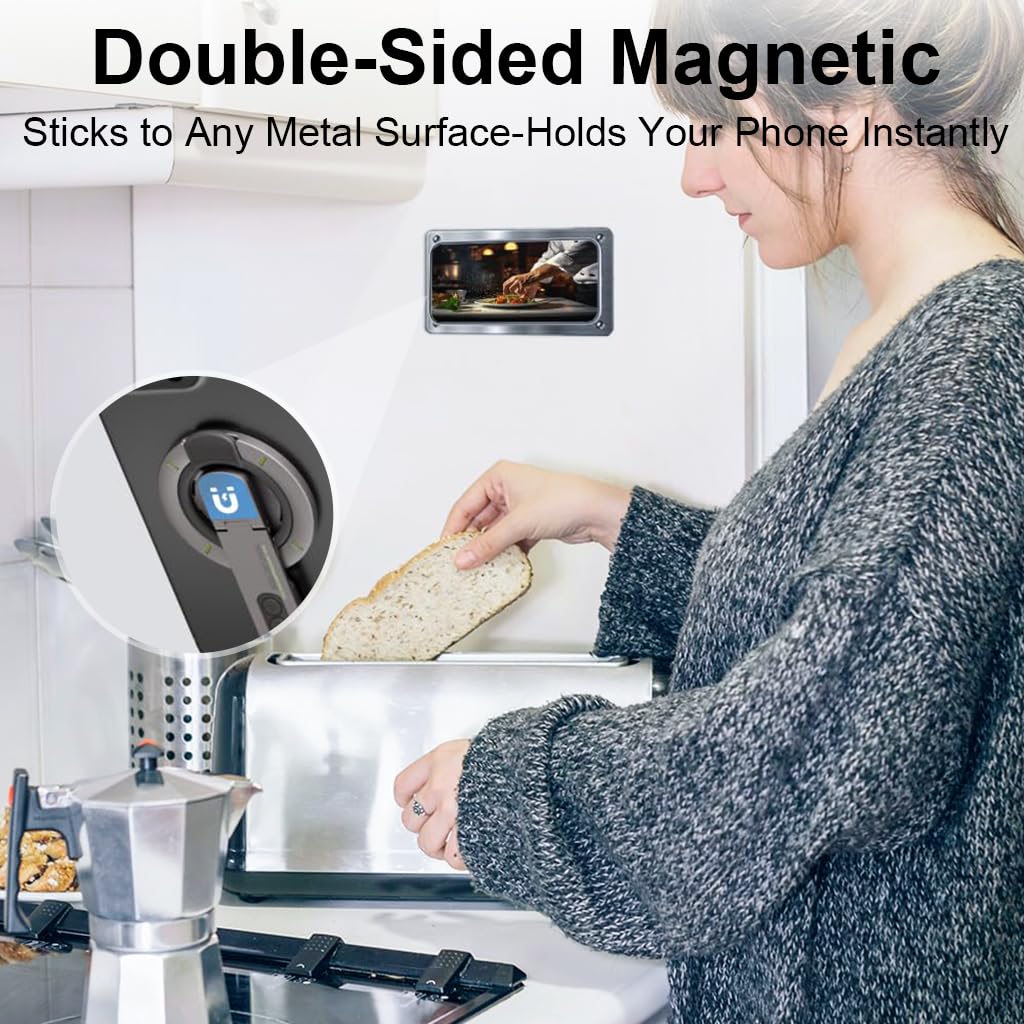ZORBES® 3-in-1 Double-Sided MagSafe Phone Grip & Stand