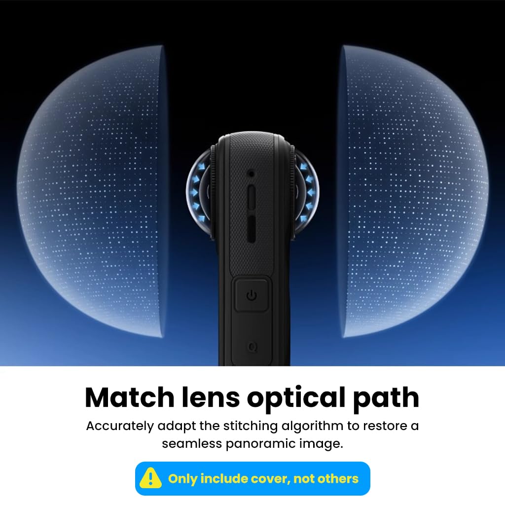 ZORBES® Premium Optical Lens Guards for Insta360 X5