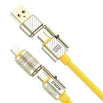 Verilux Type C Cable for Fast Charging 240W 4 in 1 Design with Silicone and Zinc Alloy
