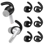 ZORBES® Compatible with Galaxy Buds 3 Pro, 3-Pairs Silicone Earbud Ear Tips, Replacement Silicone Ear Hooks Sport Earbud Ear Hooks