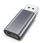 Verilux DisplayPort to HDMI Adapter for Monitors and TVs with 4K 3840x2160 Support | Plug and Play Connector