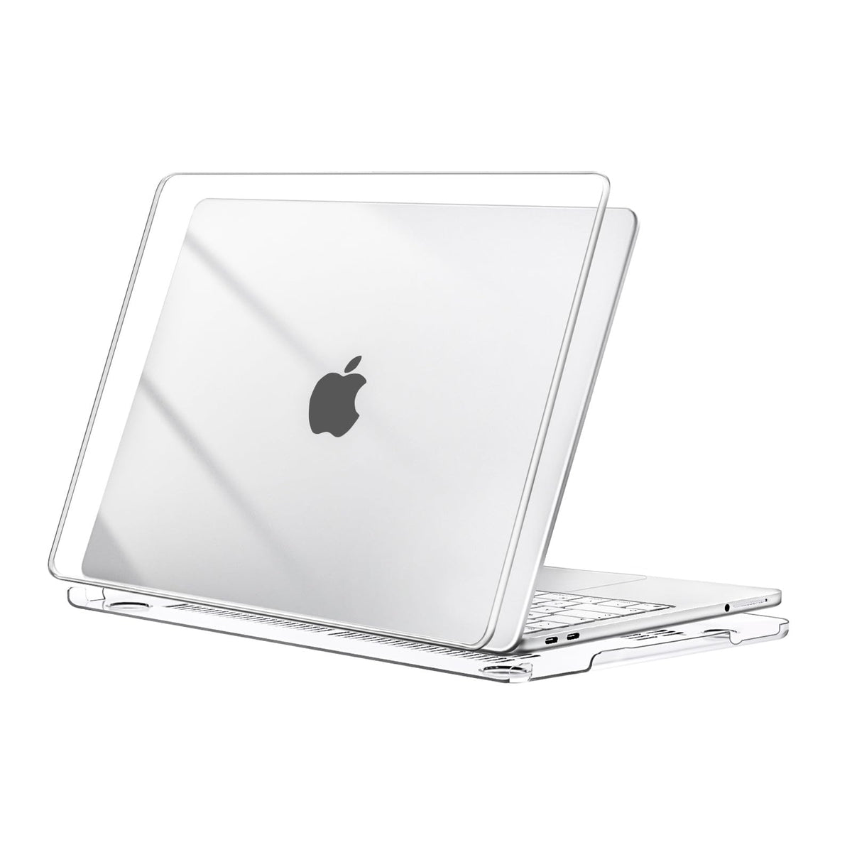 Verilux® Compatible with MacBook Neo Case 13 inch, Clear PC Laptop Cover Case Anti-Scratch Protective Laptop Cover, Ventilated Snap-on Fashion Cover with Front & Back Cover