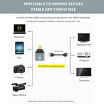 Verilux HDMI Adapter for Cameras and Raspberry Pi 4K 60Hz HDR with 18Gbps Support | 3D Dolby