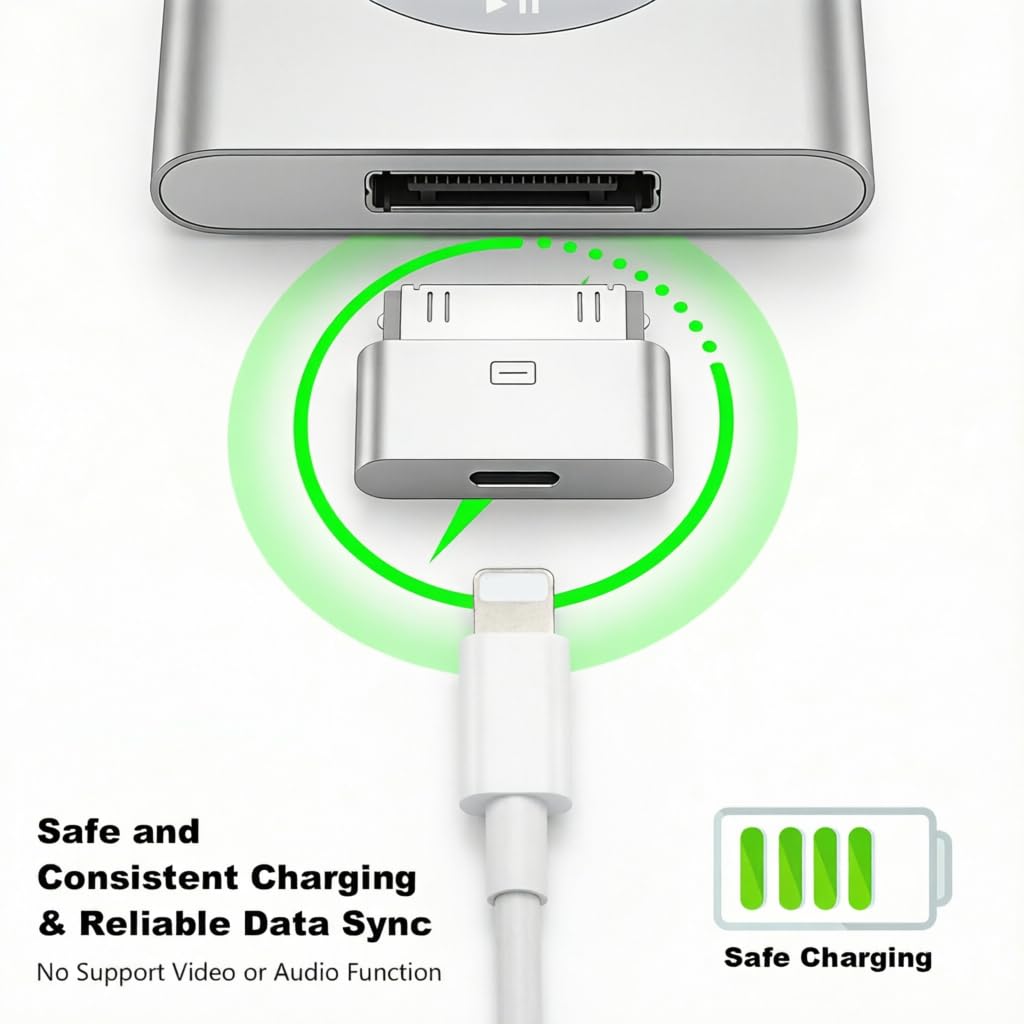 Verilux Lightning to 30-Pin Adapter