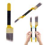 Serplex® ultifunctional Paint Brush 2-in-1 Design for Easy Color Changes & Trimming, for Home Renovation & DIY Crafts-Multicolor