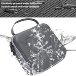 ZORBES® Storage Nylon Bag Osmo Mobile 6 Hard Shell Portable Carrying Case with Shoulder Belt Accessories Travel Grey 2PCS