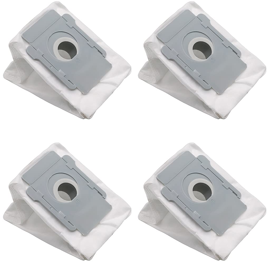 Verilux 4PCS Replacement Bags for iRobot Roomba i7 i7+ s9 s9+ Clean Base Vacuum Cleaner Parts Dust Bags