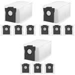 Verilux Dust Collector Bags 12PCS for Dreame L10s Pro Ultra X30 X40 L40 | Large 196x108x139mm