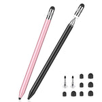 ZORBES Stylus Pens for Touch Screens with 8 Replacement Tips and 2 Disc Tips | Metal Design