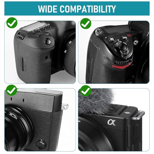 ZORBES® Camera Wrist Strap, Nylon Camera Hand Strap for Instant Cameras, SLR Cameras, Small Mirrorless Camera, Braided Wrist Strap Hand Strap Quick Release Rope Camera Wrist Rrap Strap, 34cm/13.4inch