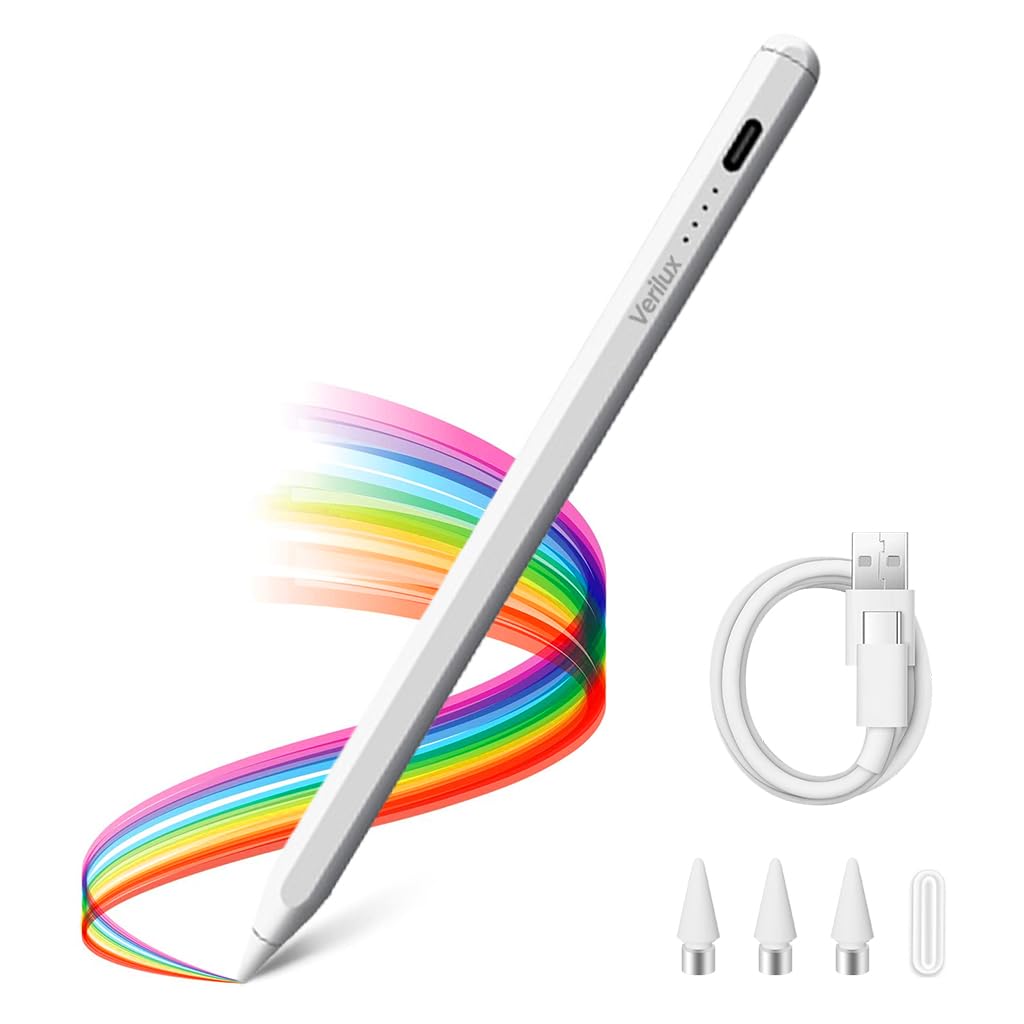 Verilux® Stylus Pen for Android Tablet with Battery Indicator