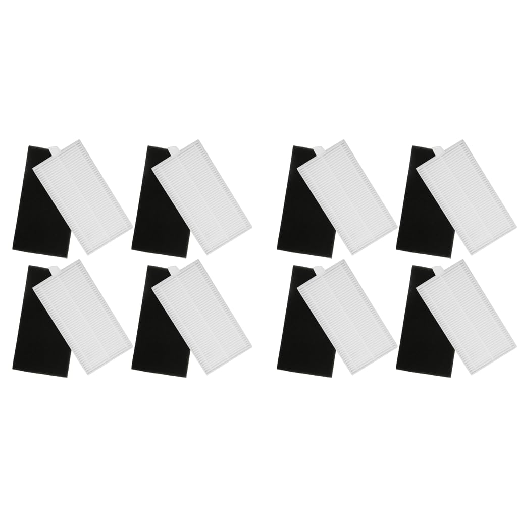 Verilux Replacement Filters for Ecovacs Deebot Y1 Pro featuring Tailored Fit Design Pack of 4