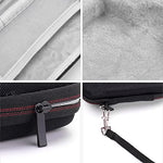 ZORBES® Storage Bag for Samsung T7 Touch Portable SSD Shockproof Travel Organizer Case with Handstrap for 500Gb 1Tb 2Tb USB 3.2 External SSD Only Bag Black 2PCS