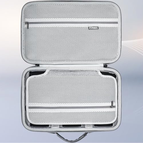 ZORBES® Carrying Case for Insta360 X4 Camera, PU Hard Shell Bag with Detachable Shoulder Strap & Handle Anti-Scratch Lycra Liner Design Travel Carry Bag Accessories Bag for Insta360 X4 Camera