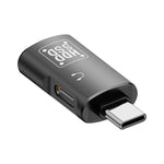 Verilux USB 3.0 to Type C Adapter for iPhone 15 and MacBook featuring Dual Type C Ports | 5Gbps Fast Data Transfer
