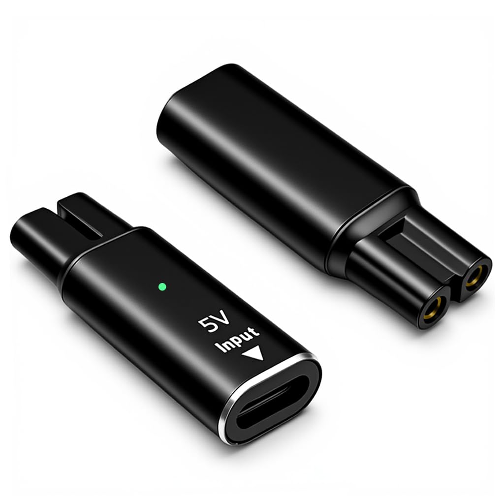 ZORBES® Compatible OneBlade QP2724, Electric Shaver Type-C Charger Adapter, Fast Charging Replacement Power Adapter