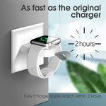 ZORBES® Charger for Apple Watch, Travel Car Charger, Portable USB Cordless Fast Charging Compatible with Apple Watch Series