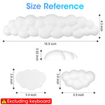 Verilux Keyboard Wrist Rest for Typing and Gaming with 43×11cm Size & Anti Slip Base | Memory Foam PU Support