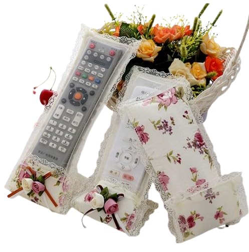 ZORBES® 3pc Elegant Lace Cover for Remote European Style