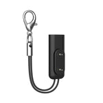 ZORBES® Compatible with Huwei Band Series, Universal Mini Charging Adapter, USB C to Magnetic Two Pin Charger Adapter with Lanyard, Universal Compatible with Band Series, Fit Series, Kids Sport Watch