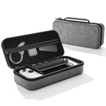 Verilux® Carrying Case for Rog Ally & Accessories, Portable Handbag for Rog Ally, EVA Carrying Case Rog Ally Organizer with Handle, Waterproof Protective Storage Bag Travel Case for Rog Ally Console