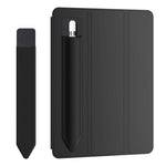 Verilux Stylus Pen Sleeve for Laptop Case Travel with Self Adhesive Backing | Black 19.2x2.8cm Elastic Lycra Pocket