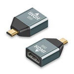 Verilux HDMI Adapter for Cameras and Raspberry Pi 4K 60Hz HDR with 18Gbps Support | 3D Dolby