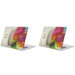 Verilux Laptop Cover for MacBook Air 13.3 Inch with 2 Piece Snap On Design | Slim PC Protective Shell Featuring Colorful Digital Print