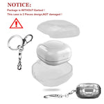 ZORBES® Fashion Hard Protective Cover for Samsung Galaxy Buds Pro(2021),Galaxy Buds 2,Galaxy Buds Live (2020),Shockproof for Creative Geometric Diamond Cut Design(Transparent) (Transparent)